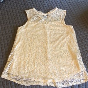 Lace dressy top